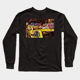 Taxis in Melbourne City Long Sleeve T-Shirt